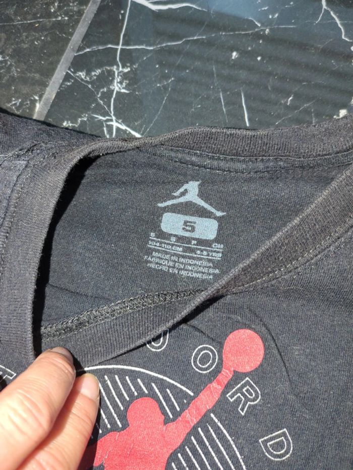 Tee shirt Jordan 5 ans - photo numéro 3