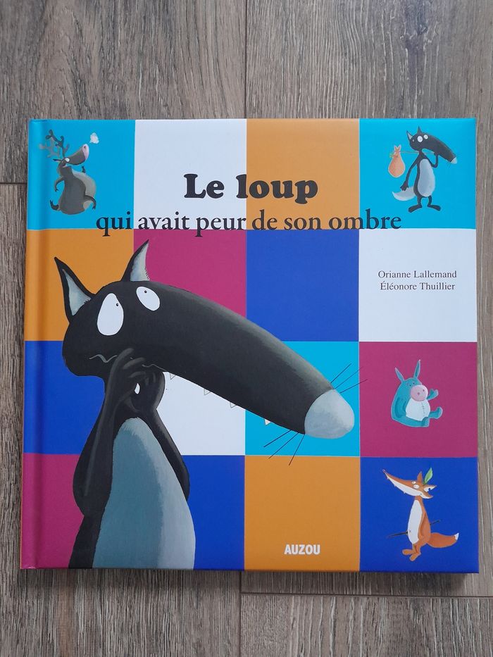 Livre le loup qui avait peur de son ombre