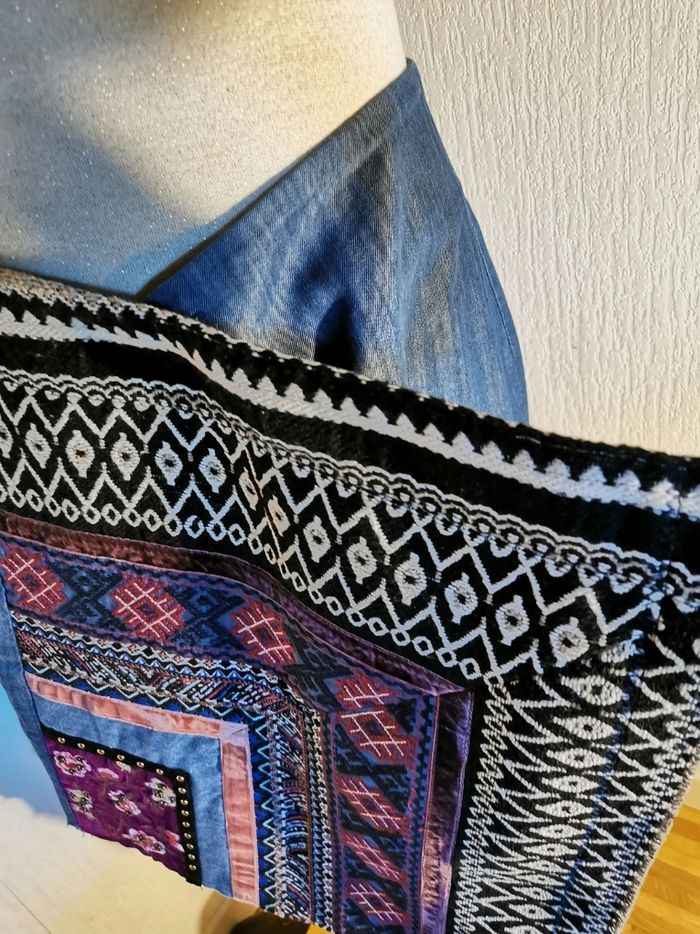 Jupe en jean fantaisie Desigual - photo numéro 4