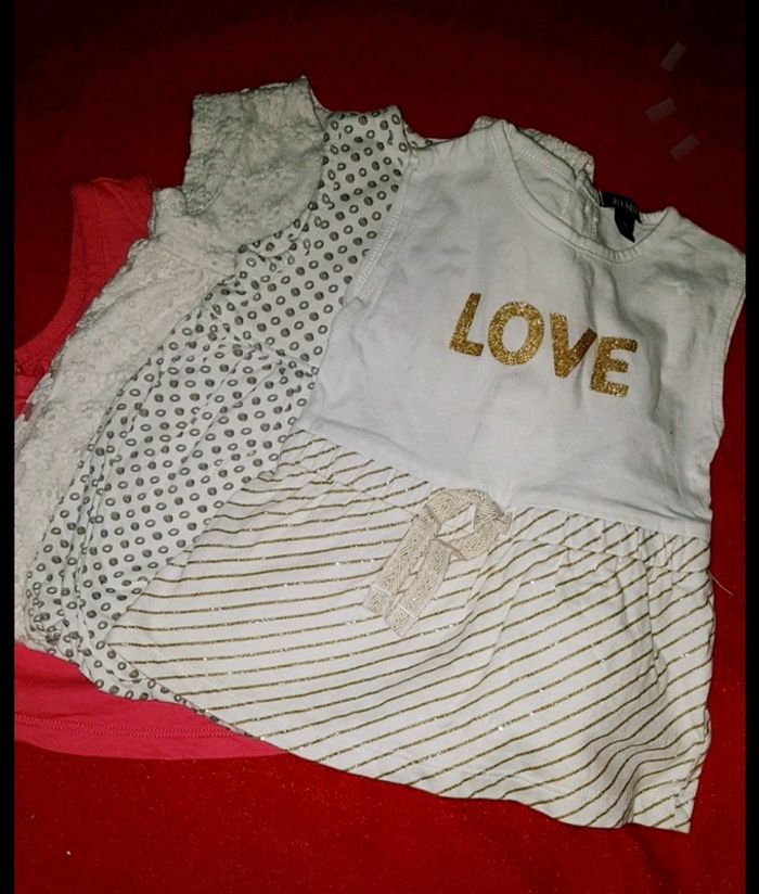 Lot 4 robes 3 mois