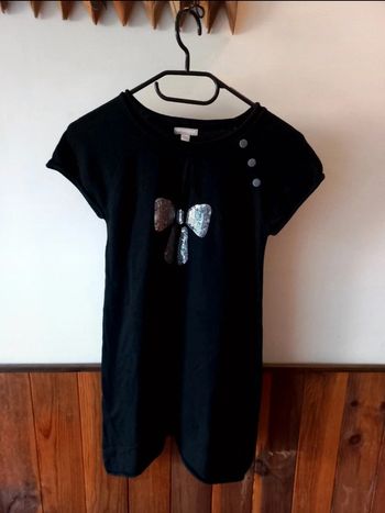 Robe pull sans manches noire