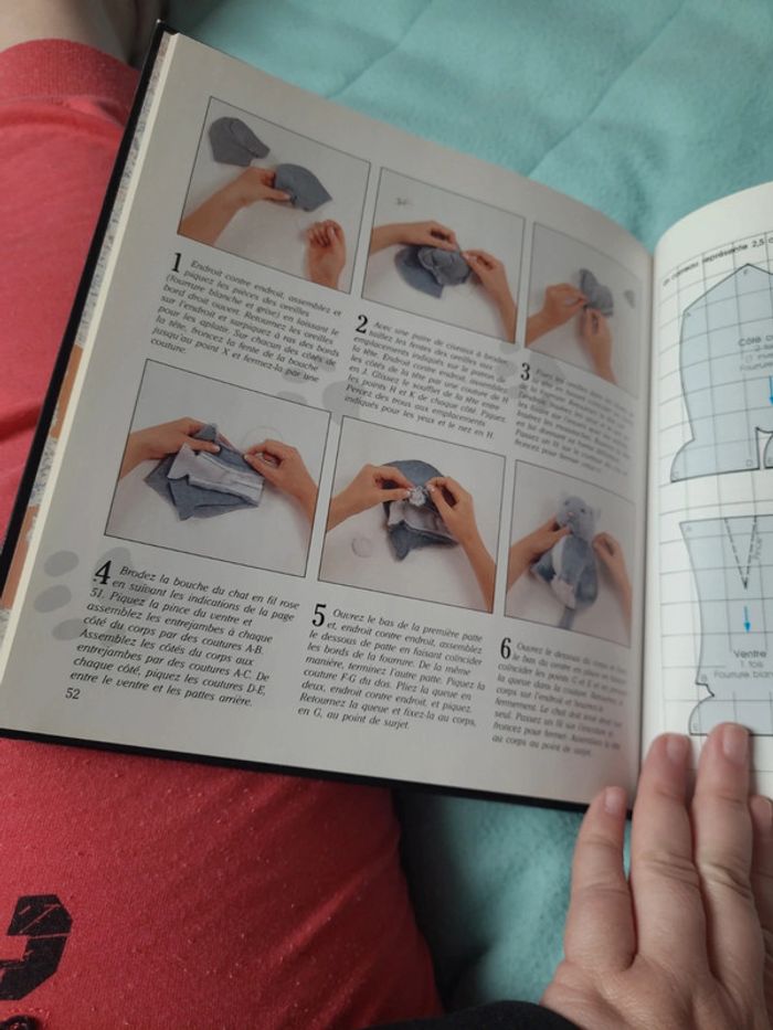 Livre loisir créatif thème chat - photo numéro 3