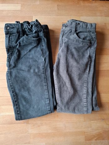 Lot 2 pantalons slim 10ans