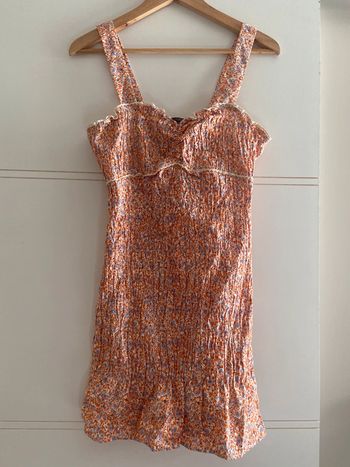 Robe courte d’été à bretelles Zara