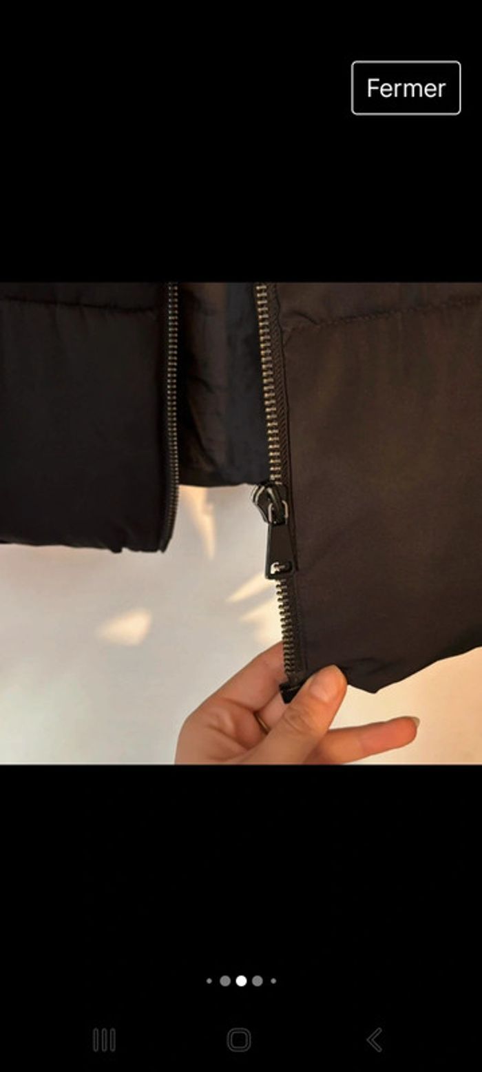 Blousson capuche noir - photo numéro 5