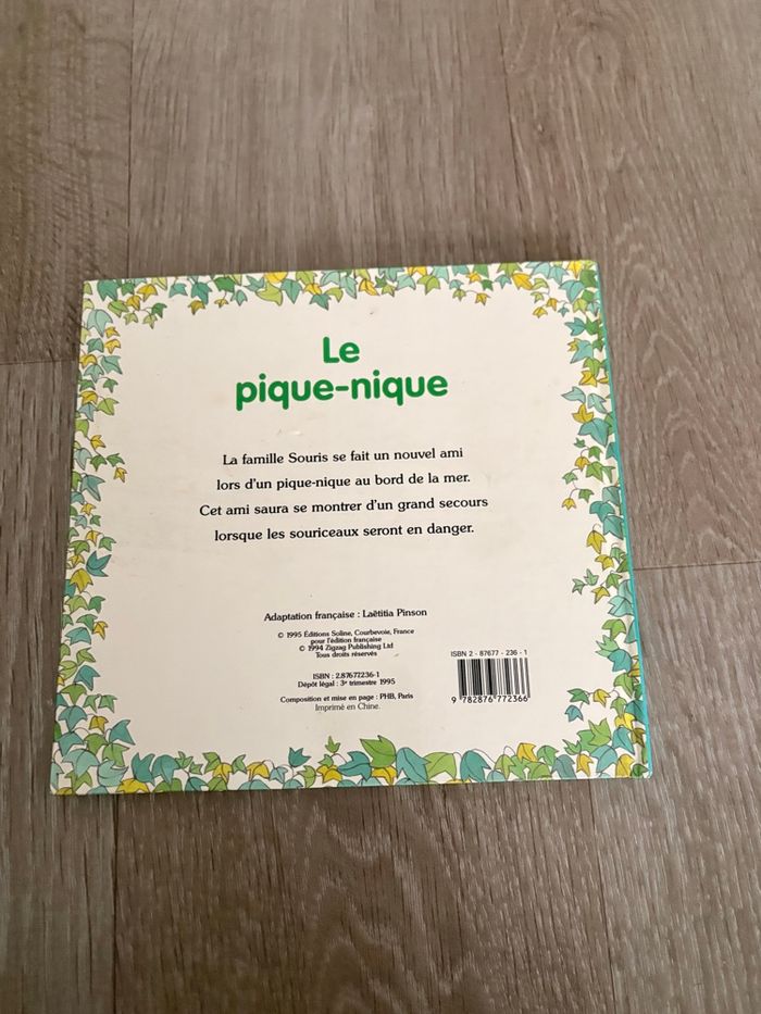 Livre pique nique - photo numéro 2