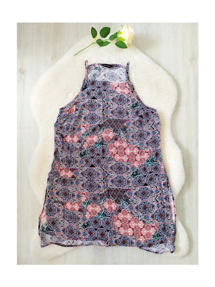 Robe d’été imprimé géométrique New Look 10 ans