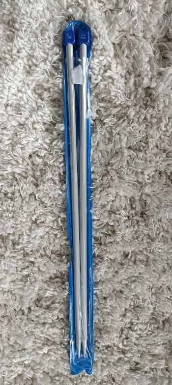 2 aiguilles à tricoter de 40cm, 5.0mm