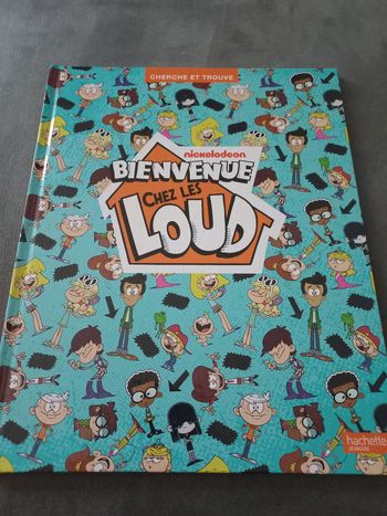 Cherche et trouve bienvenue chez les loud livre