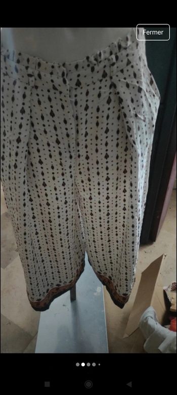 Pantalon court femme f22