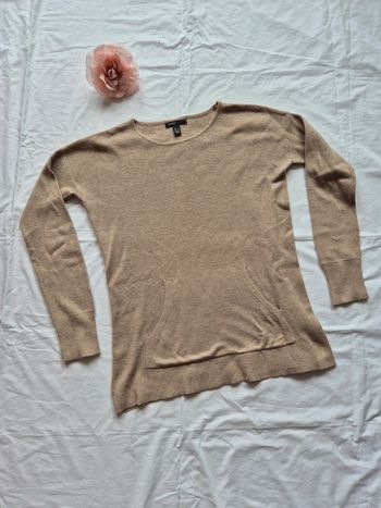 Pull beige mango taille xs