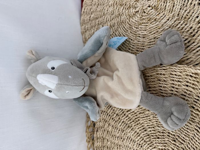 DOUDOU MARIONNETTE RHINOCEROS SAVANE BABY NAT - photo numéro 1