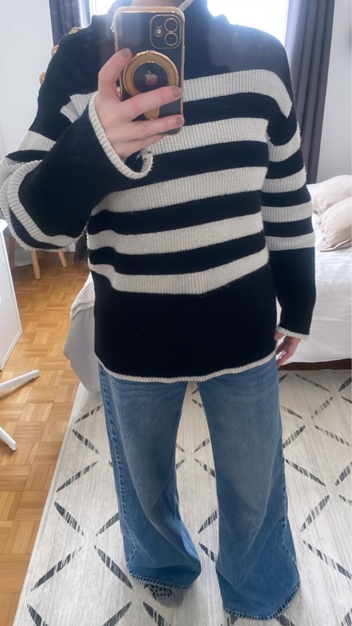 Pull marinière femme - photo numéro 3