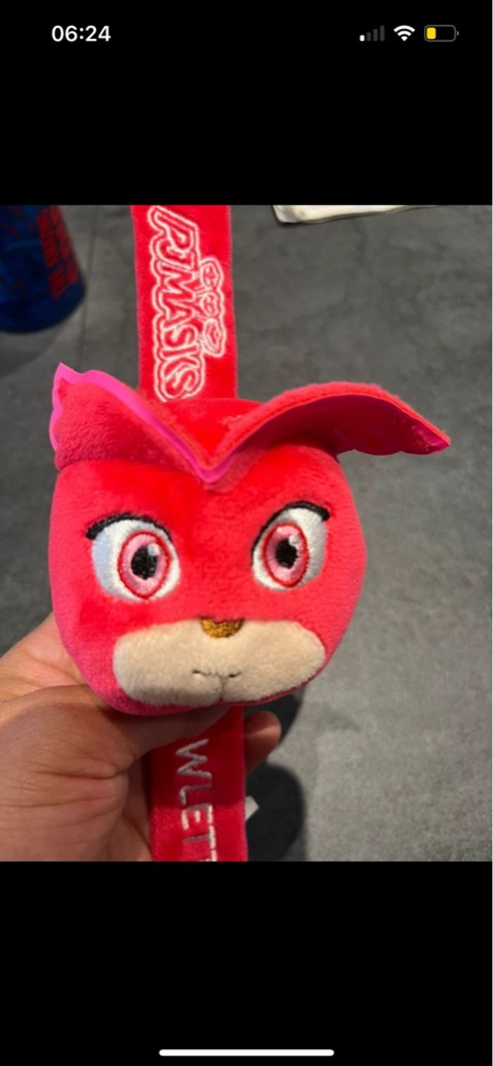 Bracelet peluche pyjamasques Bibou - photo numéro 3