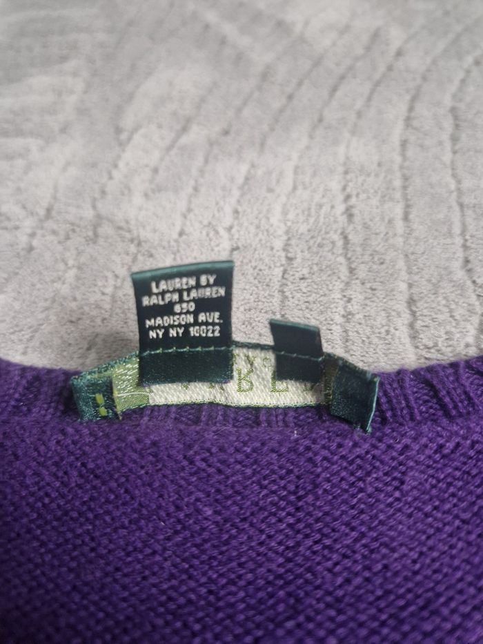 Pull Ralph Lauren violet - photo numéro 5