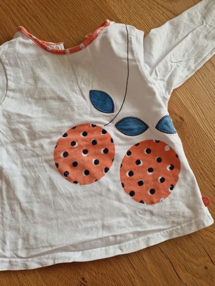 Lot t-shirt manches longues 12mois - photo numéro 8