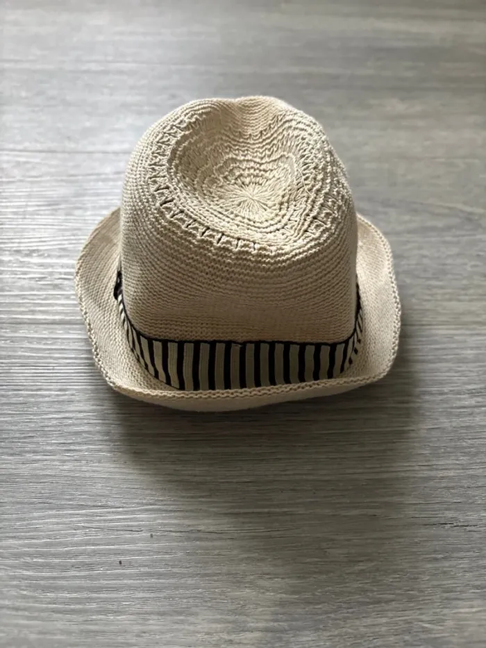 Chapeau de paille enfant - photo numéro 4