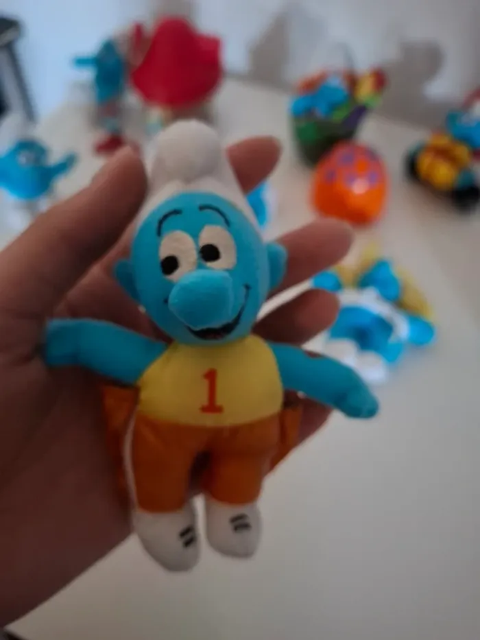 Collection schtroumpfs en peluche McDonald's année 2000 - photo numéro 5