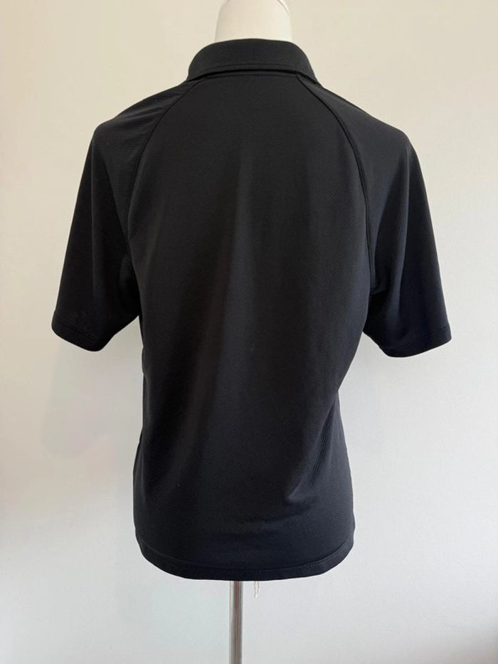 Polo de sport Nike Dri-fit homme noir logo brodé blanc taille M parfait état - photo numéro 3