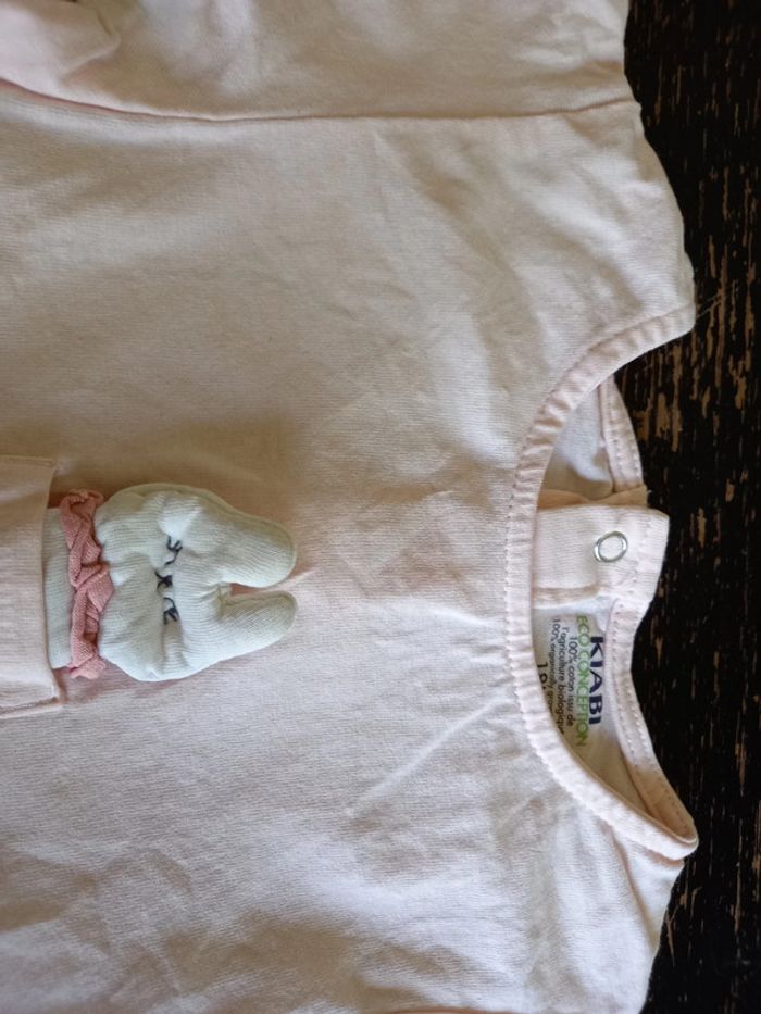 Tee-shirt MC lapin 18 mois - photo numéro 2