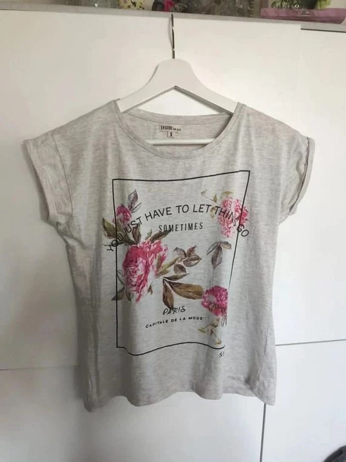 T-shirt chiné Inside