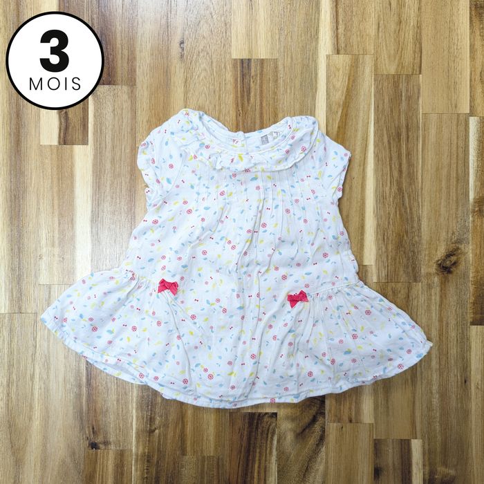 Robe multicolore - 3 mois