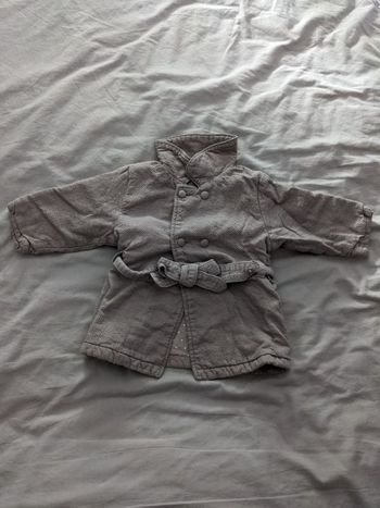 Manteau mi saison kitchoun gris