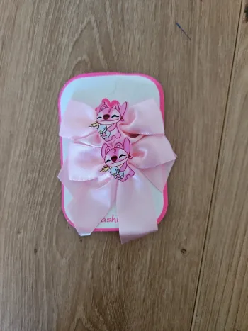 Barrettes Stitch rose