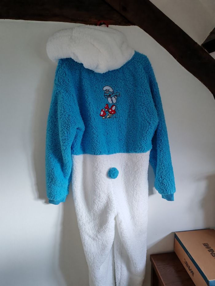 Combinaison schtroumpf neuve - photo numéro 4