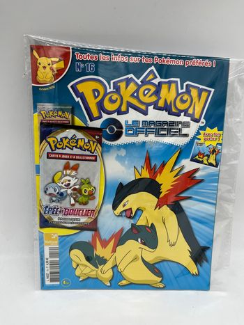 Livre d’activité Magazine POKEMON hors série avec son paquet de 3 cartes Pack loisir NEUF