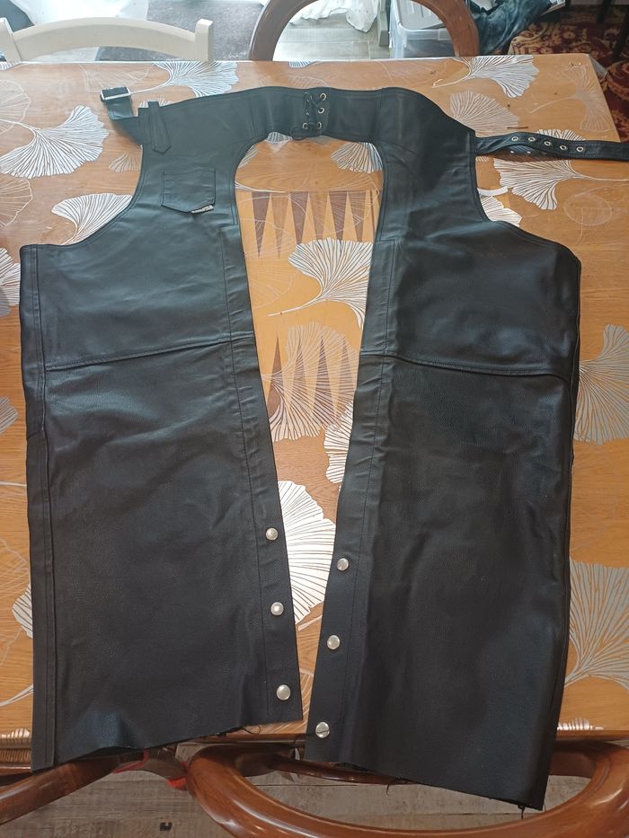 Sur pantalon en cuir pour moto - photo numéro 3