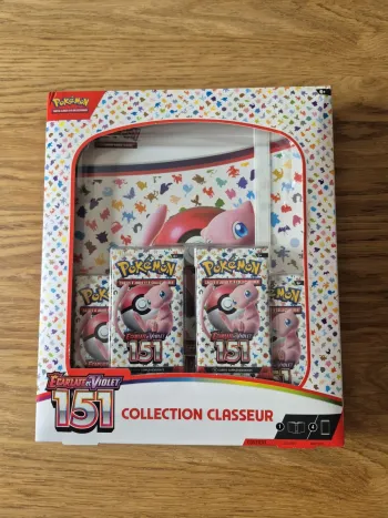 Coffret pokémon 151 Coffret Collection Classeur - EV03.5 Neuf Scellé Fr
