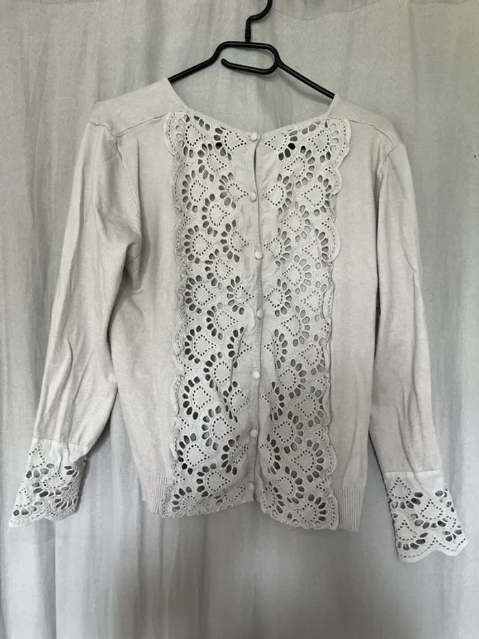 Pull dentelle - photo numéro 4