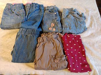 Gros lot de 18 vêtements 6 mois fille 
