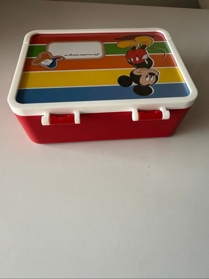 Boîte déjeuner/ Lunch Box Mickey Disney - photo numéro 5