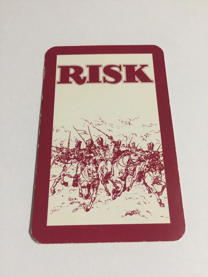 Carte Europe du Sud pièce détachée jeu de société Risk la conquête du monde Parker #A54 - photo numéro 2