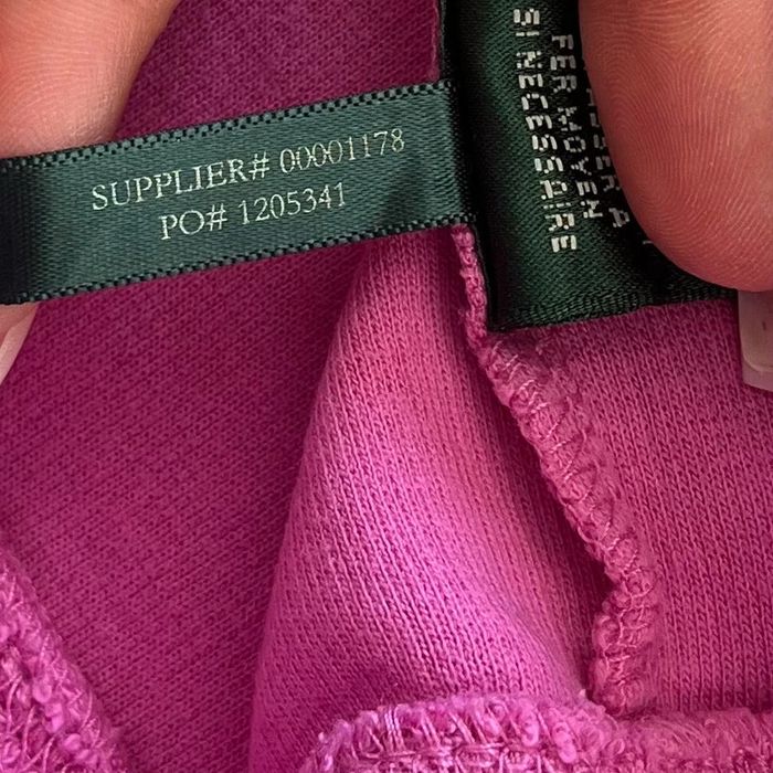 Pull rose col montant/haut Lauren Ralph Lauren femme, taille XL - photo numéro 7