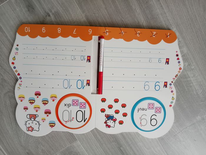 Mon livre effaçable j'écris les chiffres - photo numéro 5