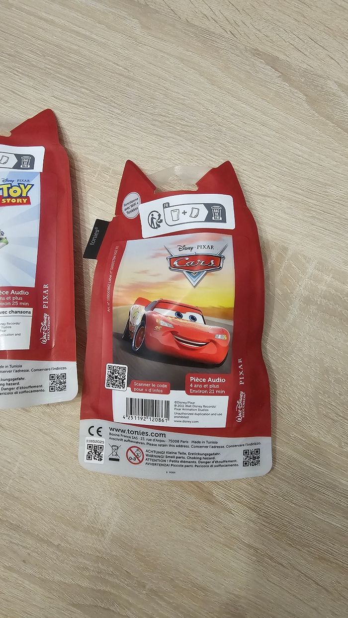 Figurines neuves Cars et Woody - photo numéro 3