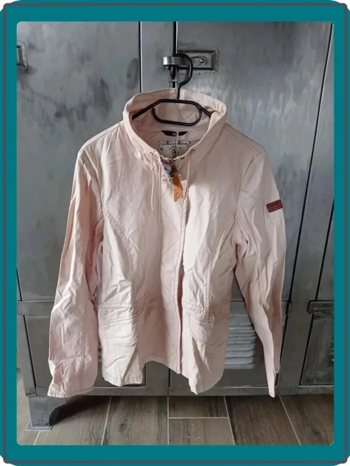 Veste femme Azzura rose poudré neuve Aigle taille 38