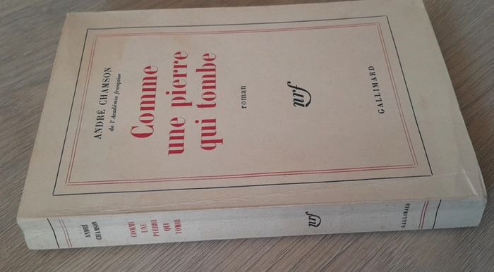 André chamson comme une pierre qui tombe - photo numéro 2