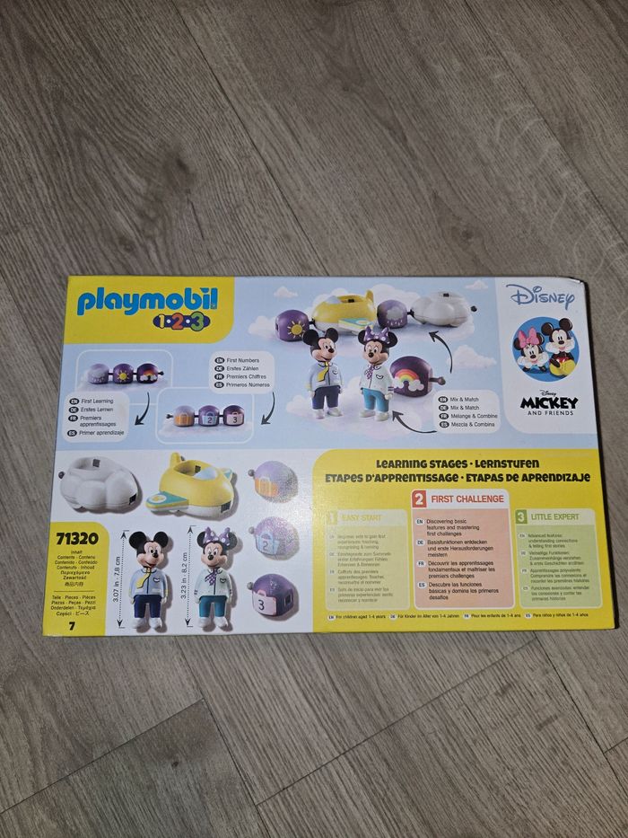 Playmobil 1 2 3 mickey et minnie neuf - photo numéro 2