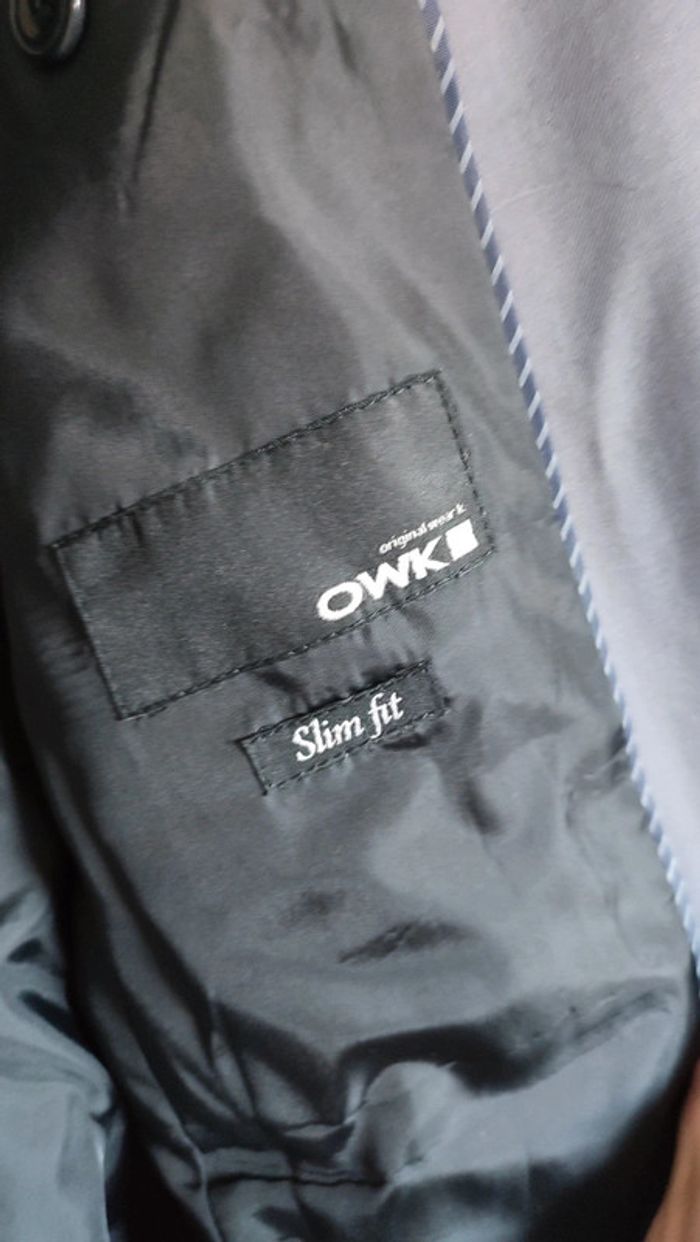 Veste costume gris - photo numéro 2