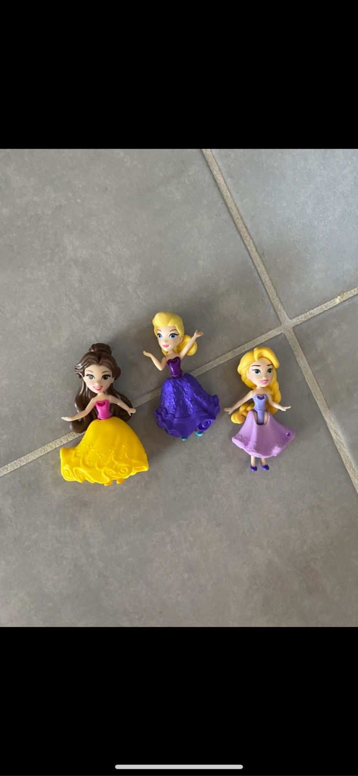 Lot de 3 princesses Disney - photo numéro 2