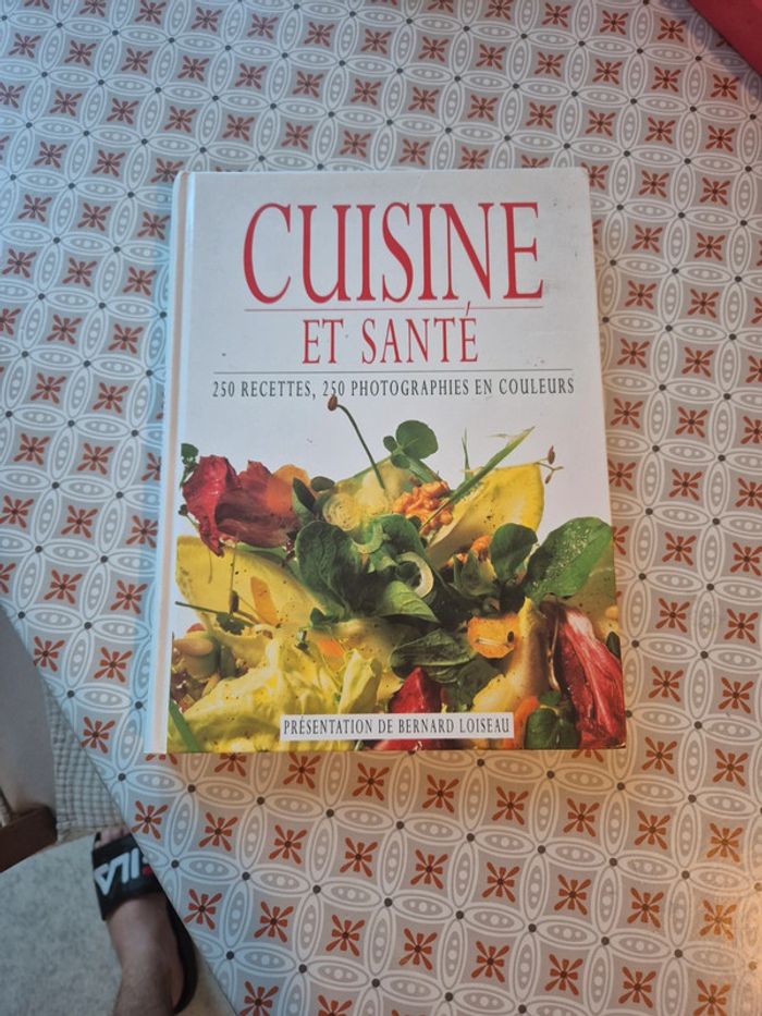 Livre cuisine et santé