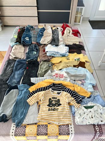 Lot vêtements 6 mois garçon hiver