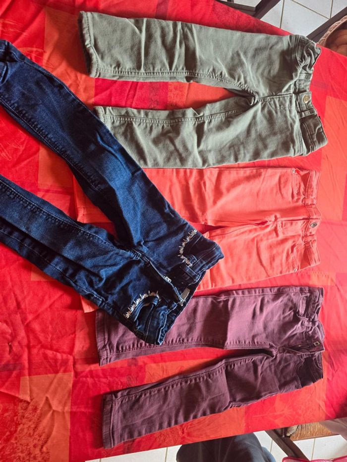 Lot de 4 jeans