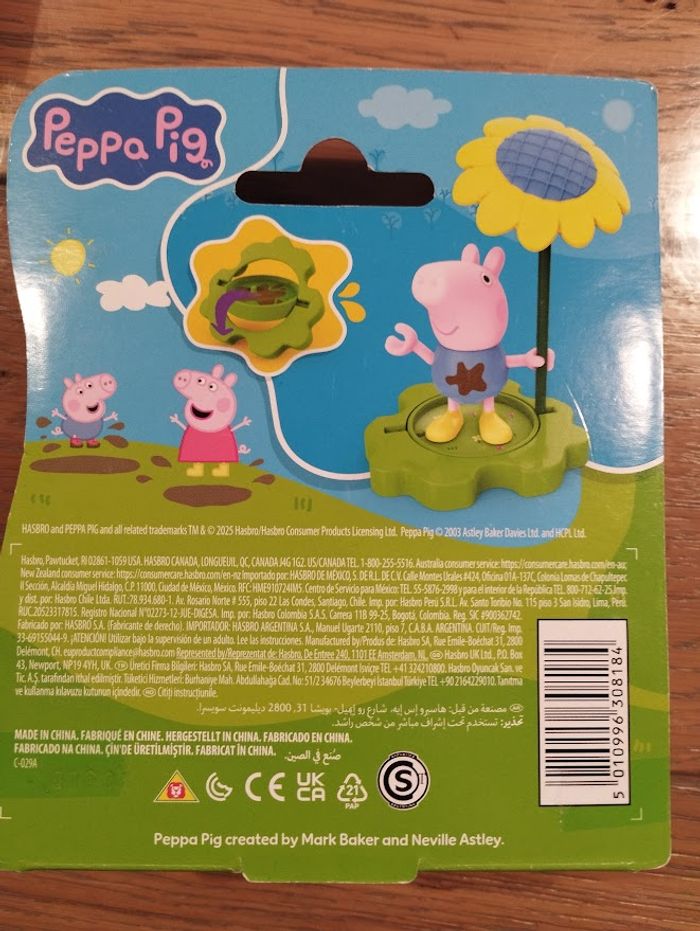 NEUF Figurine "George joue dans la boue" Peppe Pig - photo numéro 3
