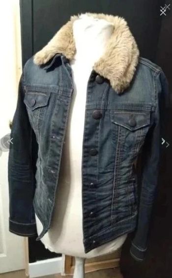 Veste jean esprit t 36 38 neuf