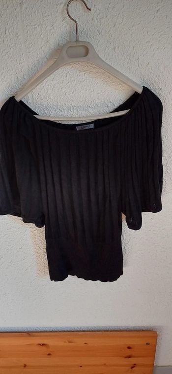 Haut pull noir 38